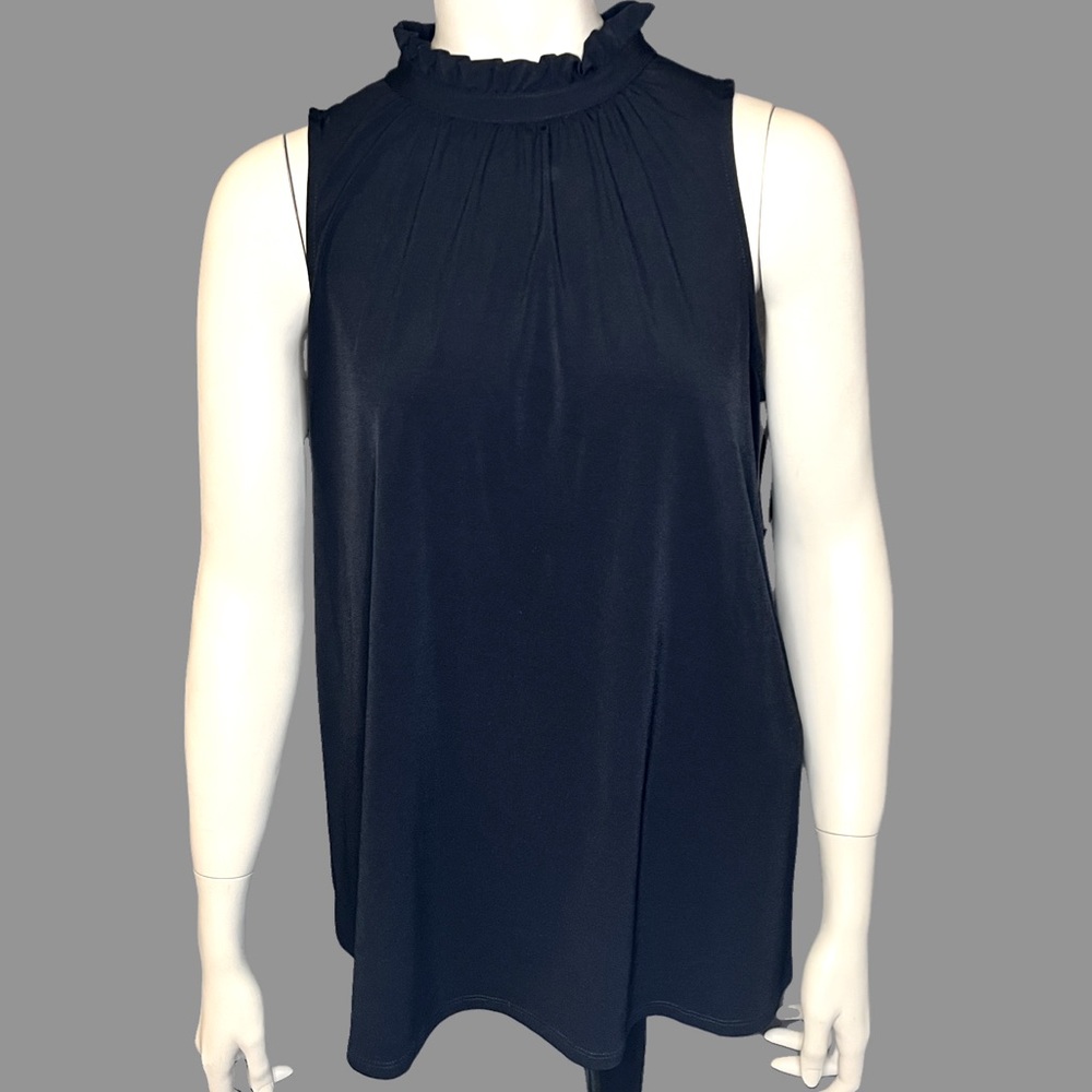NEW The Limited Black Sleeveless Halter Dress Blouse Top Shirt Business Casual